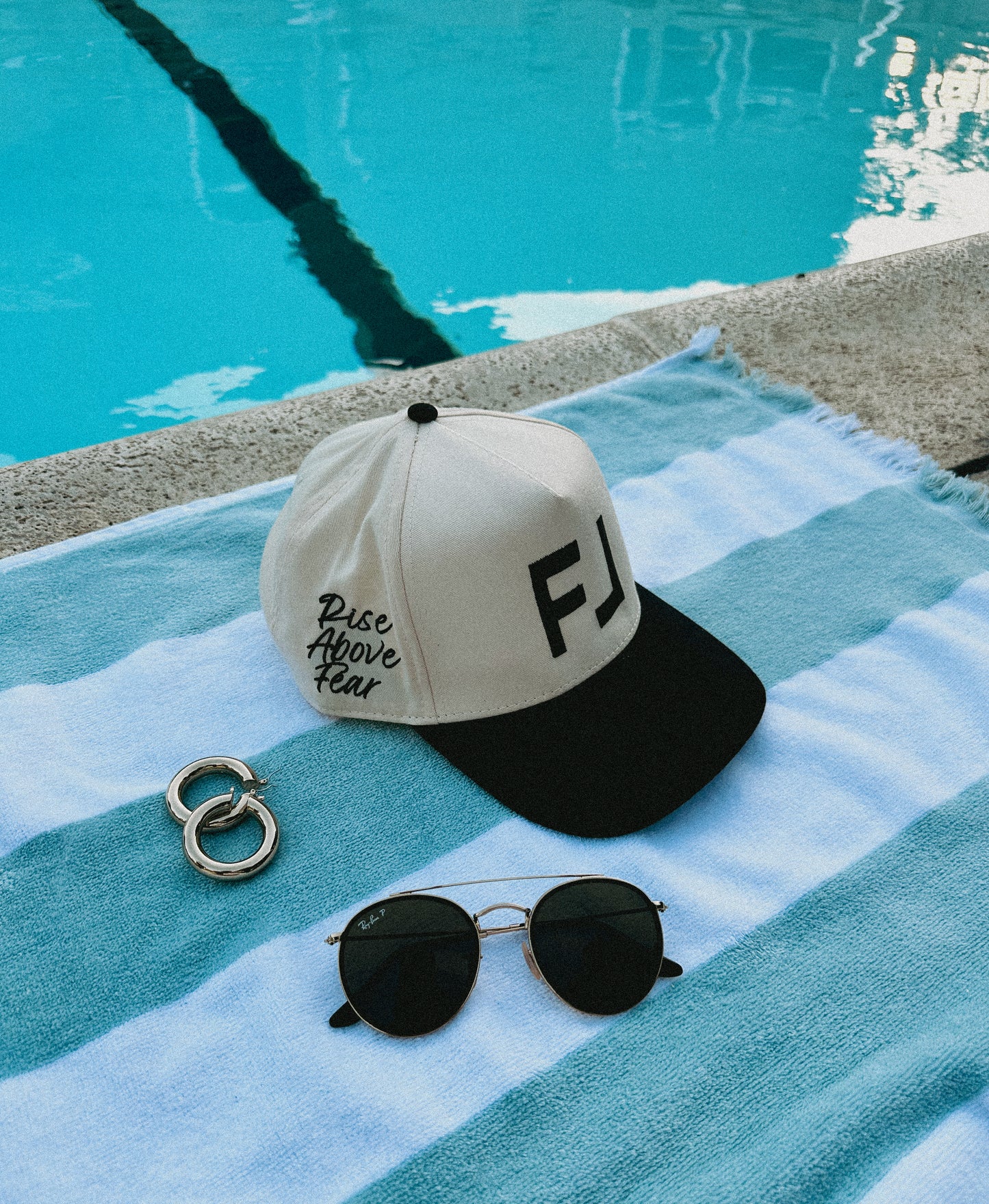 FL (F E A R L E S S) Psalm 34:4 hat