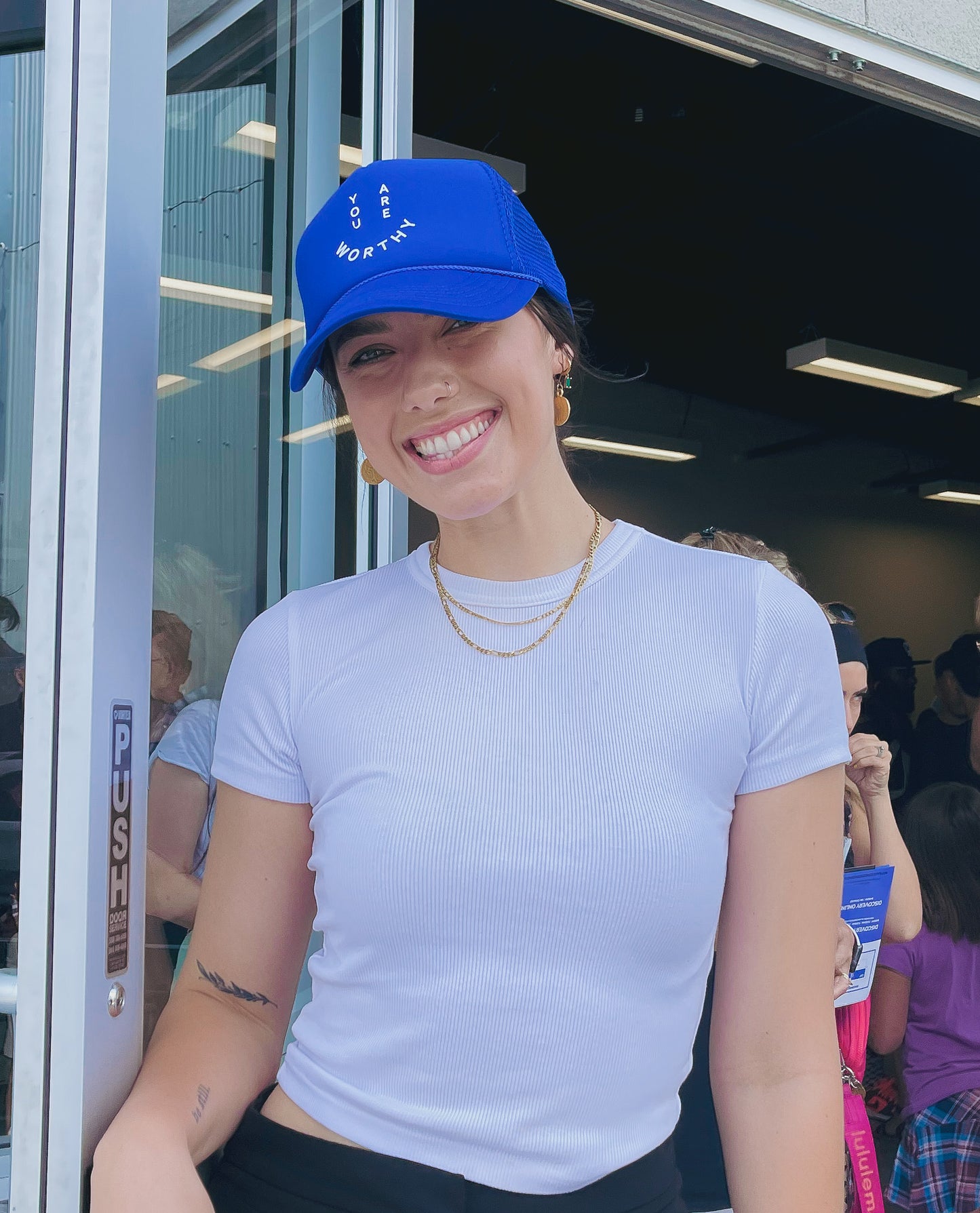 Trucker hat YOU ARE WORTHY