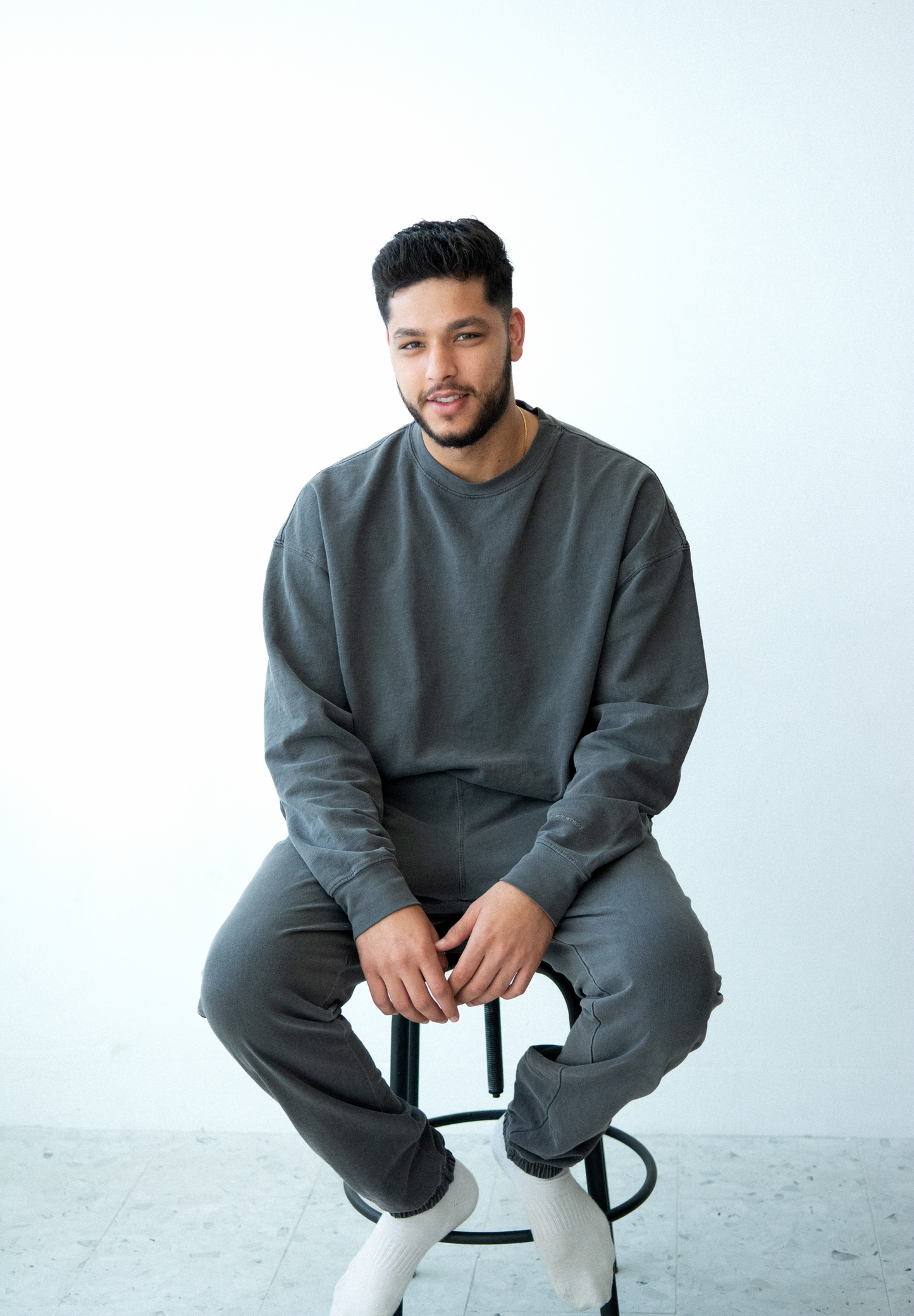 “Do Not Worry” Classic Crewneck Pullover