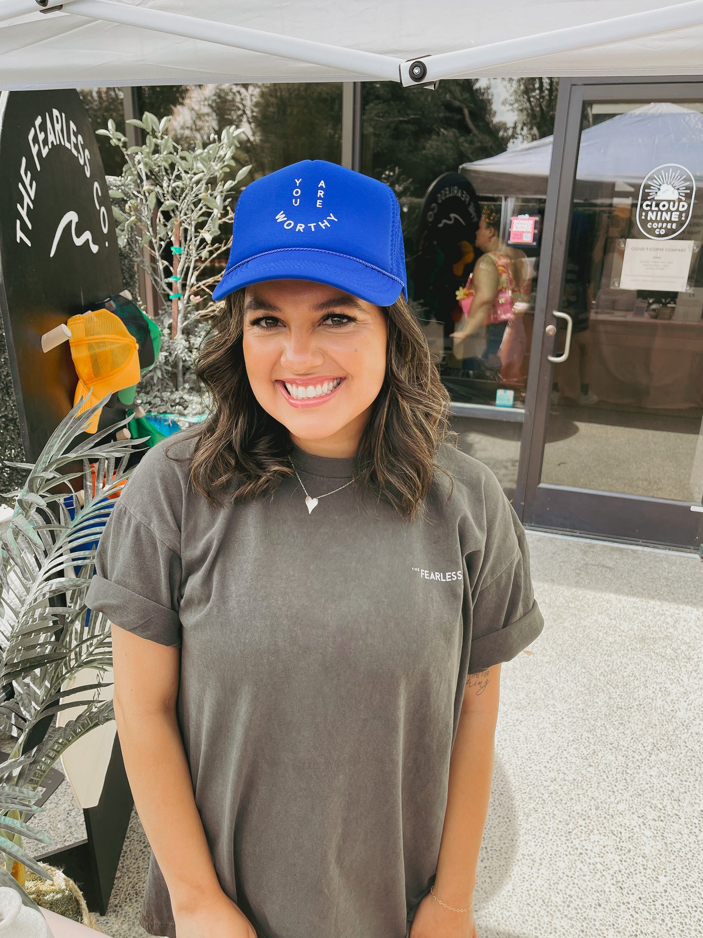 Trucker hat YOU ARE WORTHY