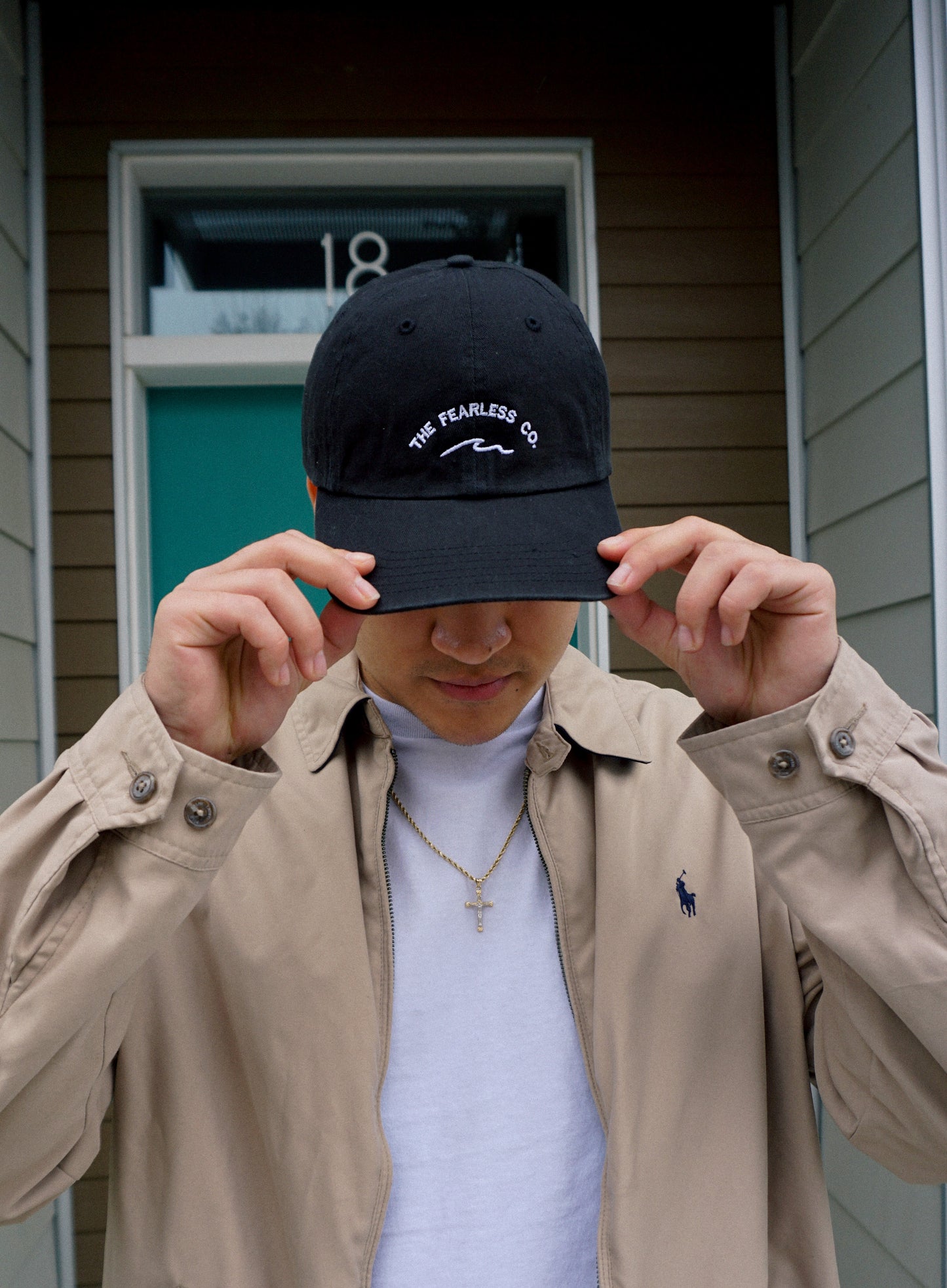 'The Fearless Co.' Charcoal Black Hat