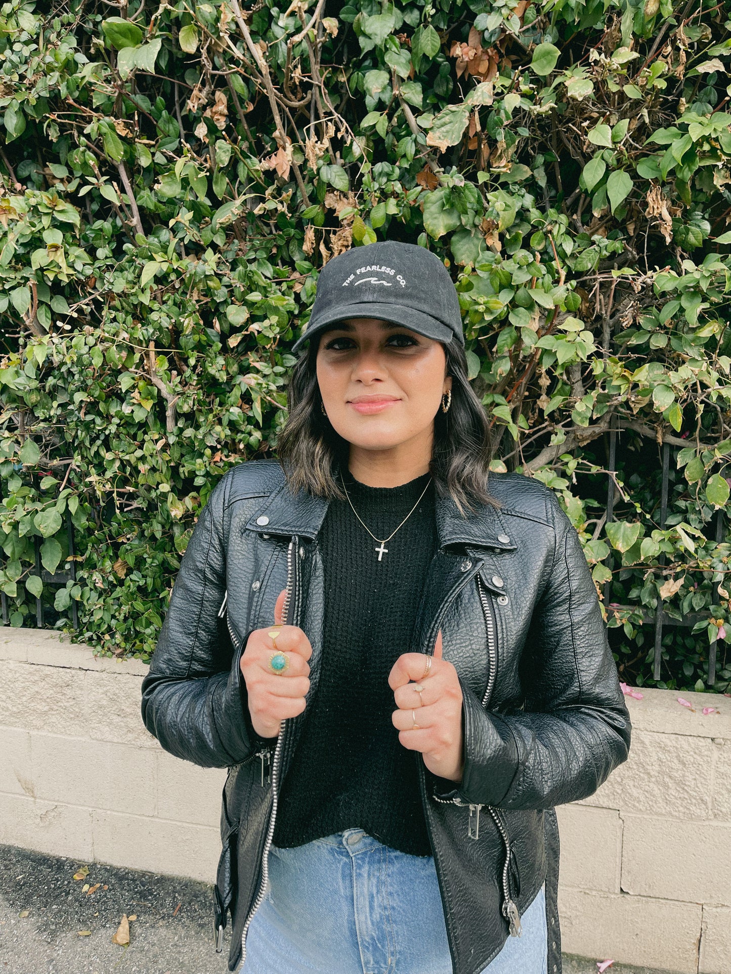'The Fearless Co.' Charcoal Black Hat