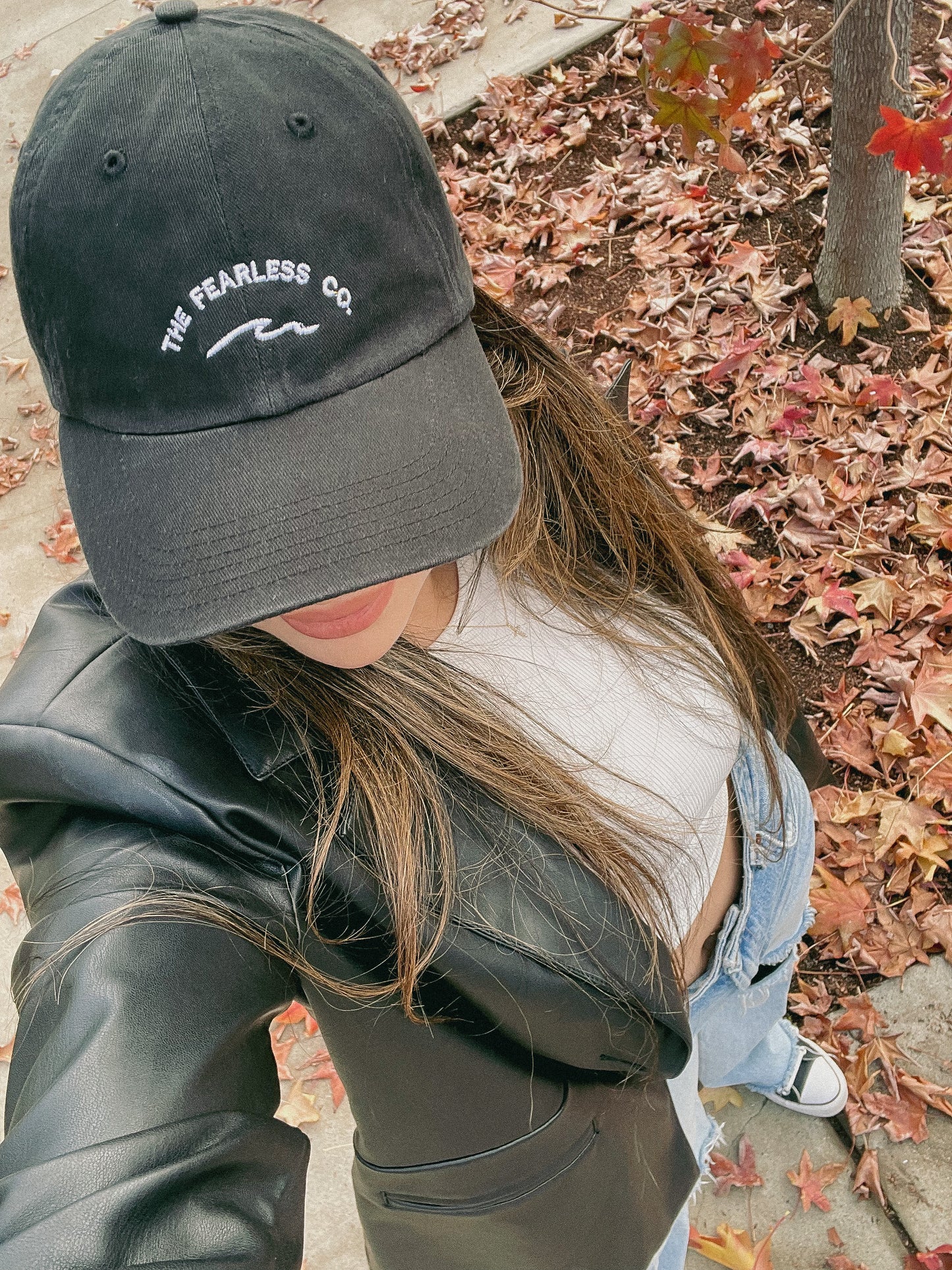 'The Fearless Co.' Charcoal Black Hat