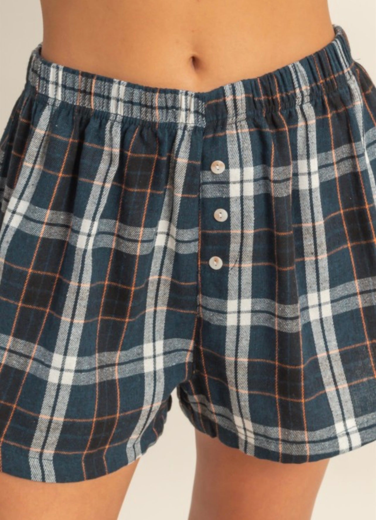 Plaid Boxer Shorts