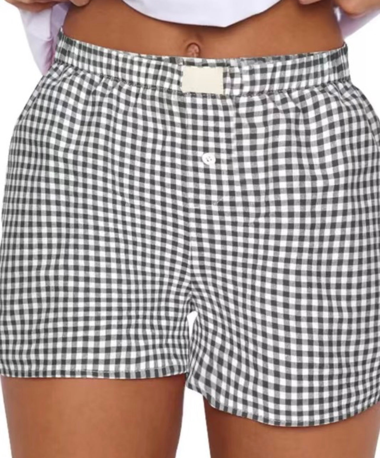 Gingham Shorts
