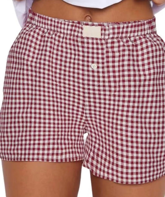 Gingham Shorts