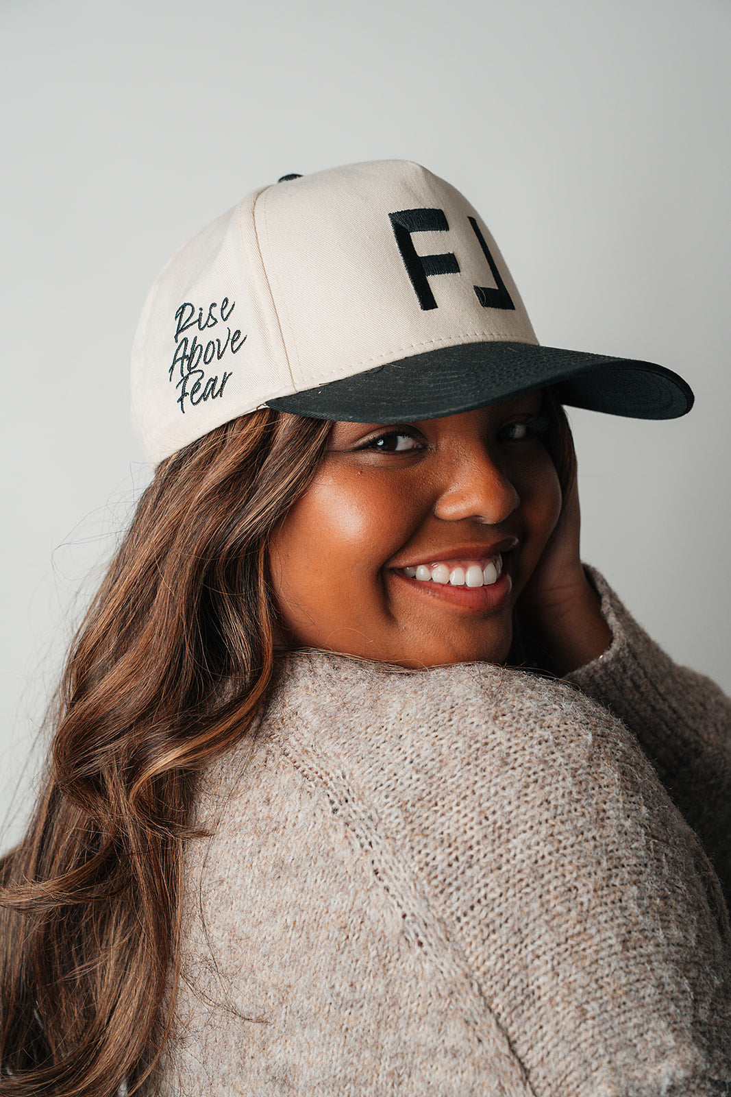 FL (F E A R L E S S) Psalm 34:4 hat