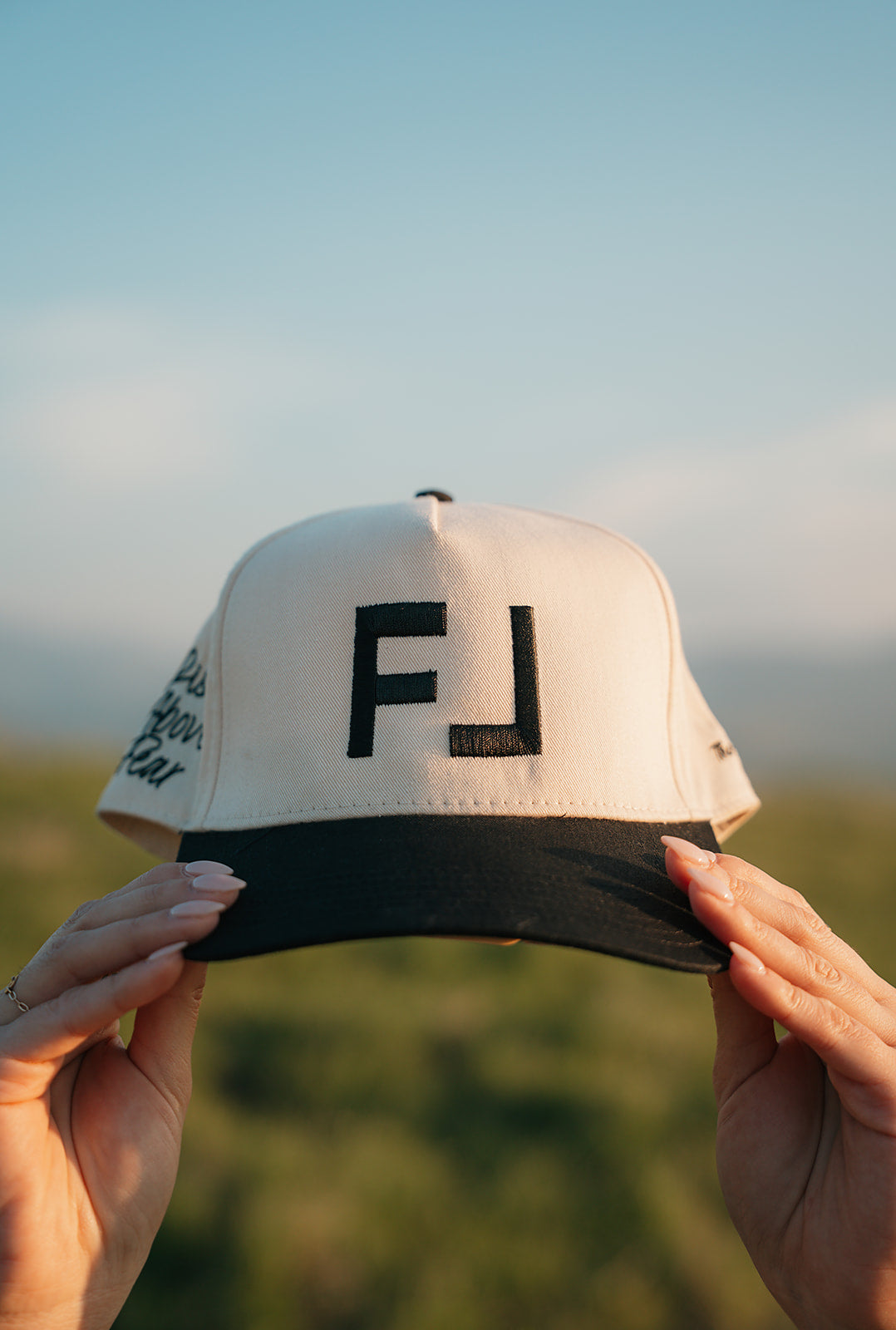 FL (F E A R L E S S) Psalm 34:4 hat